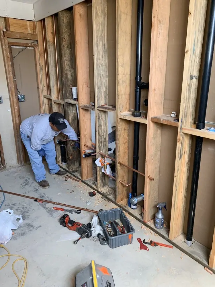Commercial rough-in plumbing for Gas Line Repair in Key Largo